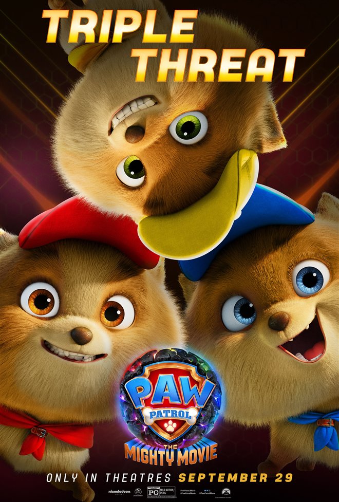 PAW Patrol: The Mighty Movie Poster