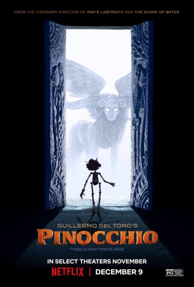 Pinocchio de Guillermo del Toro Poster
