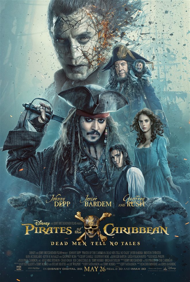 Pirates of the Caribbean: Dead Men Tell No Tales Large Poster