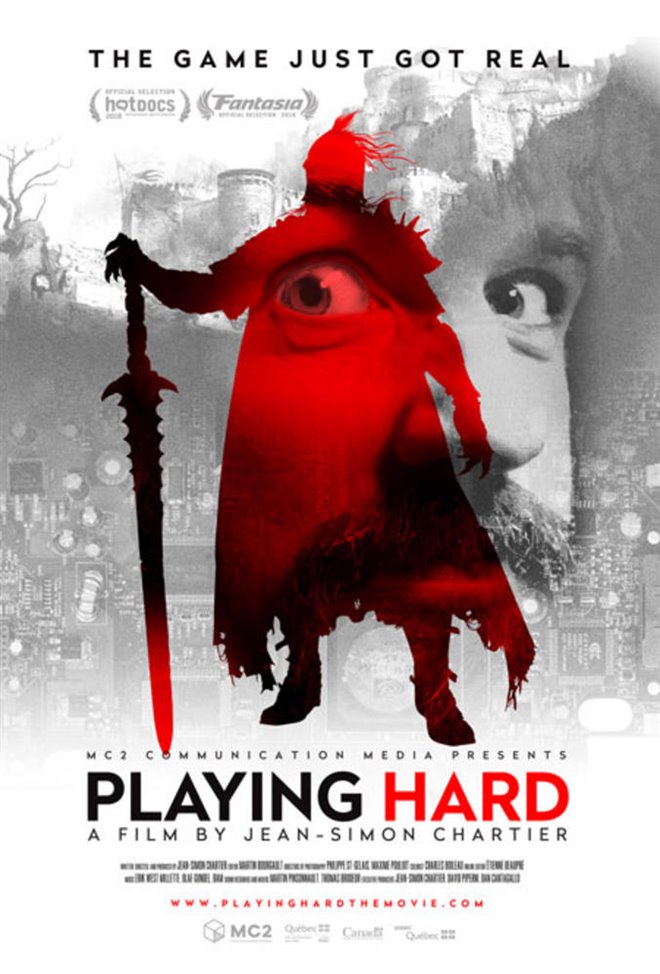 Playing Hard : Quand le jeu devient réalité (v.o.a.s-t.f.) Large Poster