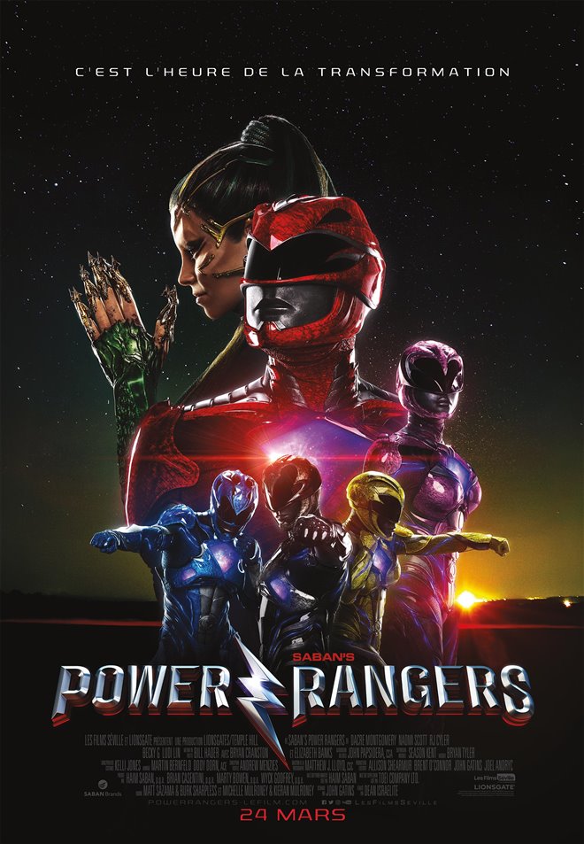 Power Rangers (v.f.) Poster