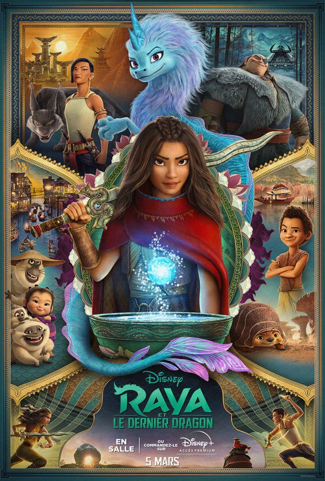 Raya et le dernier dragon Poster