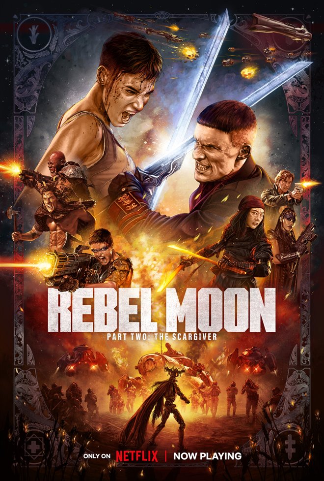 Rebel Moon - Part Two: The Scargiver (Netflix) Poster