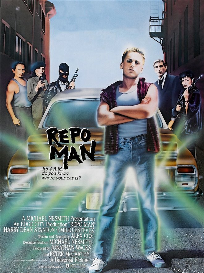 Repo Man Movie Poster