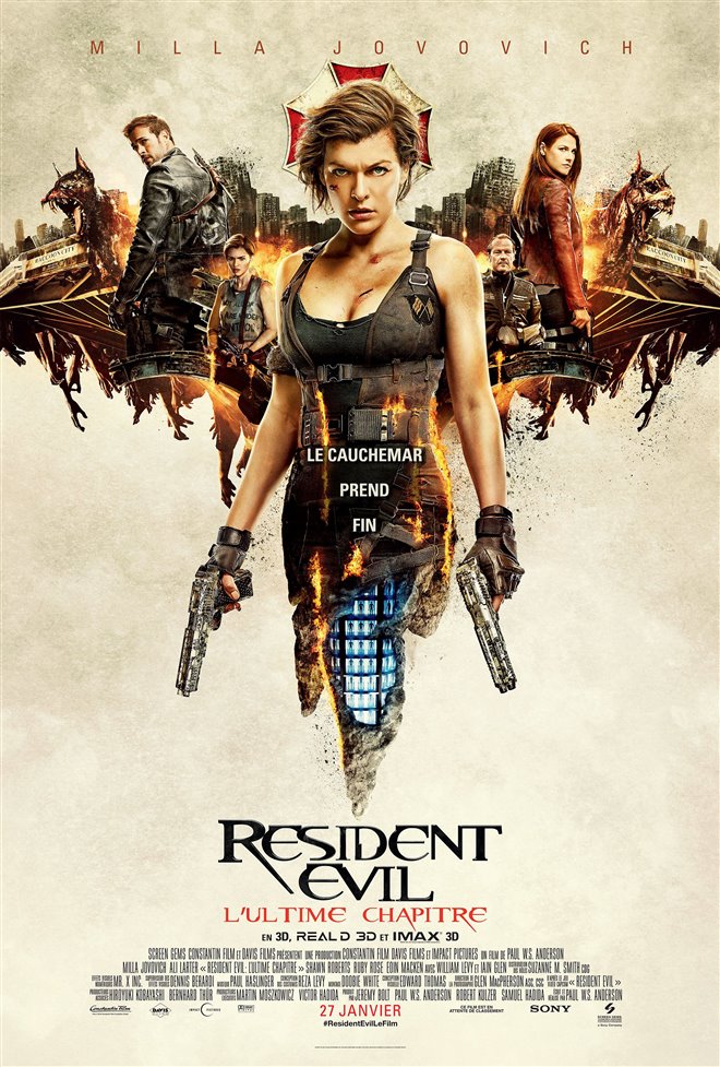 Resident Evil: L'ultime chapitre Large Poster