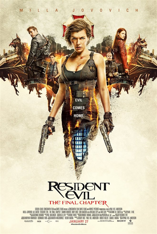 Resident Evil: The Final Chapter  Large Poster