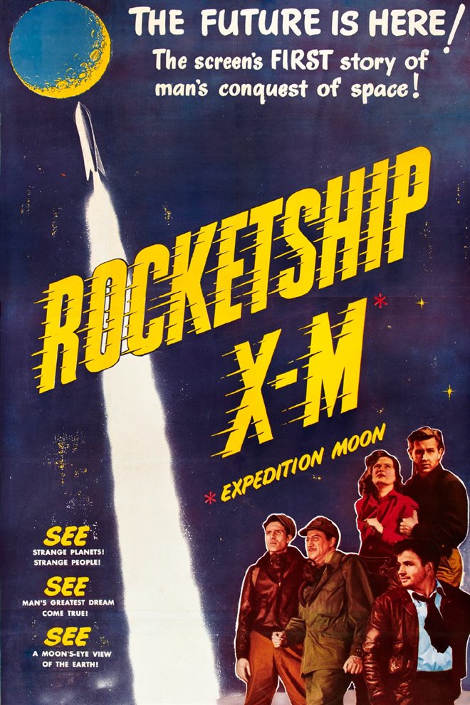 Rocketship X-M Large Poster