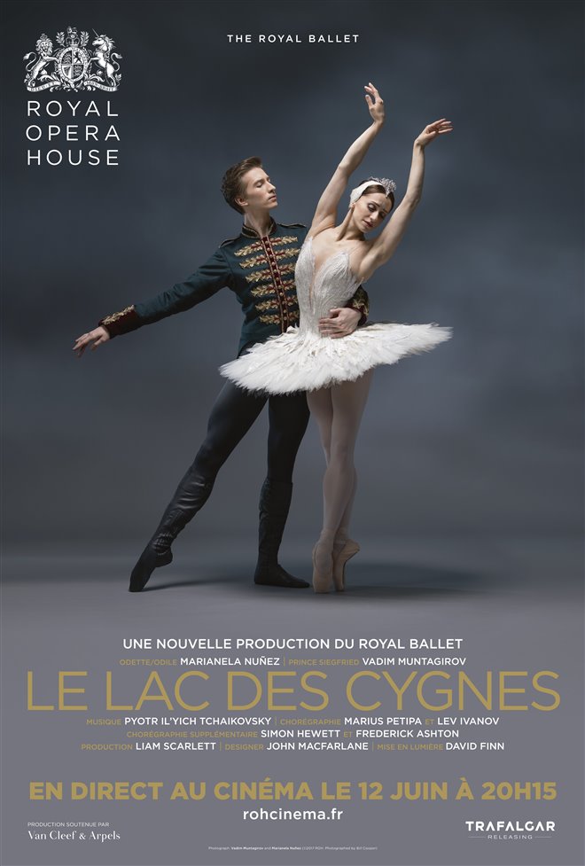 Royal Opera House : Le lac des cygnes Large Poster