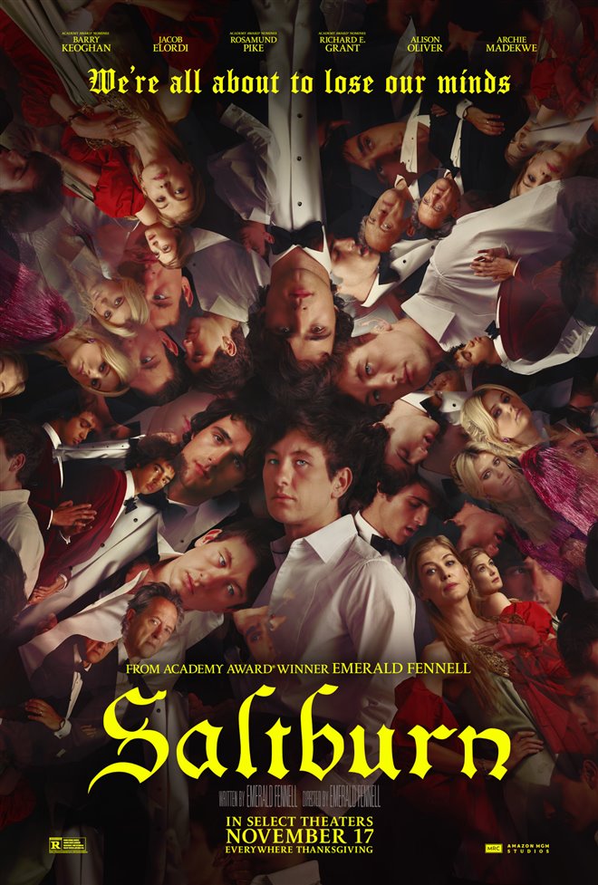 Saltburn (Jacob Elordi, Felix Catton) Movie Poster - Lost Posters