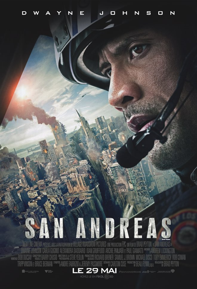 San Andreas (v.f.) Large Poster