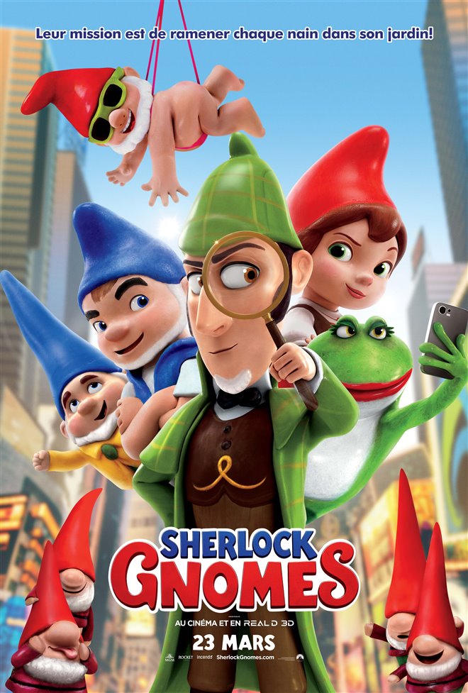 Sherlock Gnomes (v.f.) Large Poster