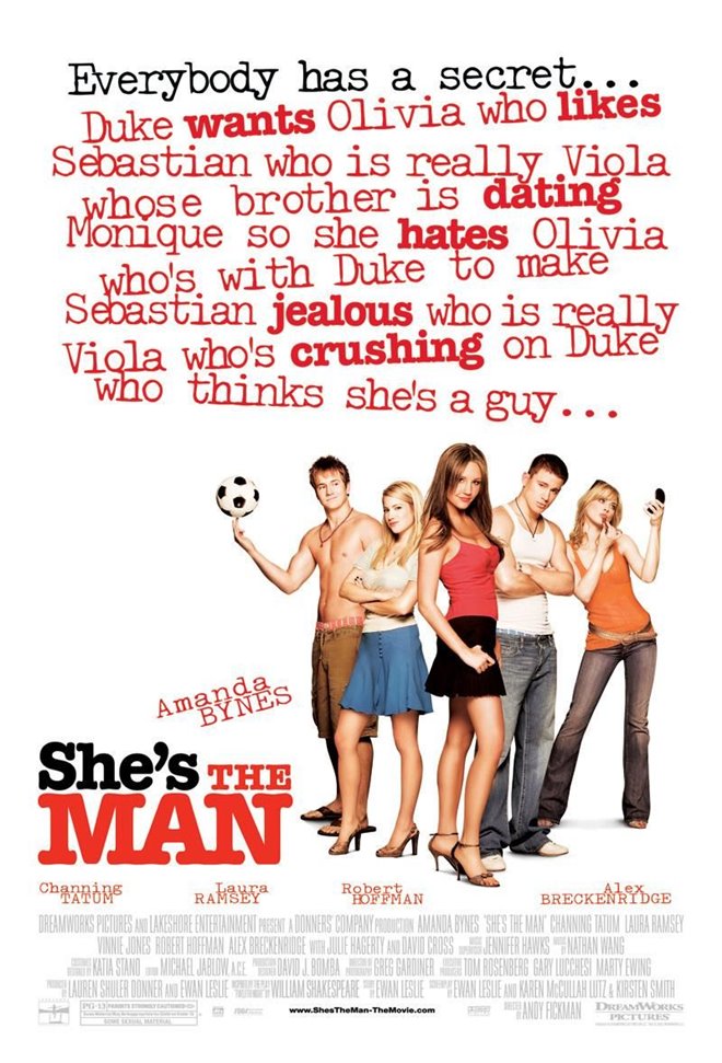 She's the Man Large Poster