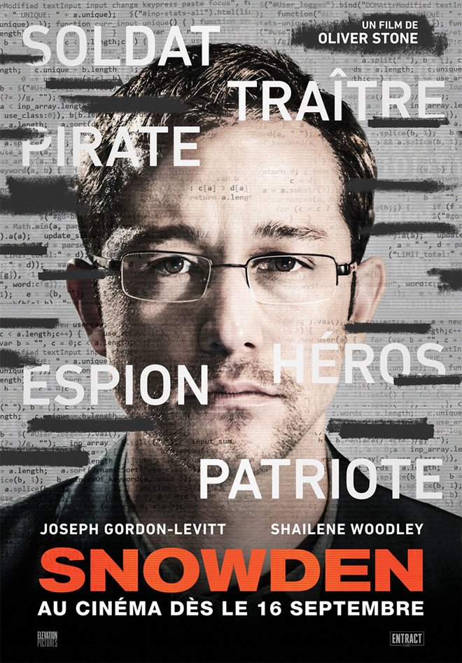 Snowden (v.f.) Poster