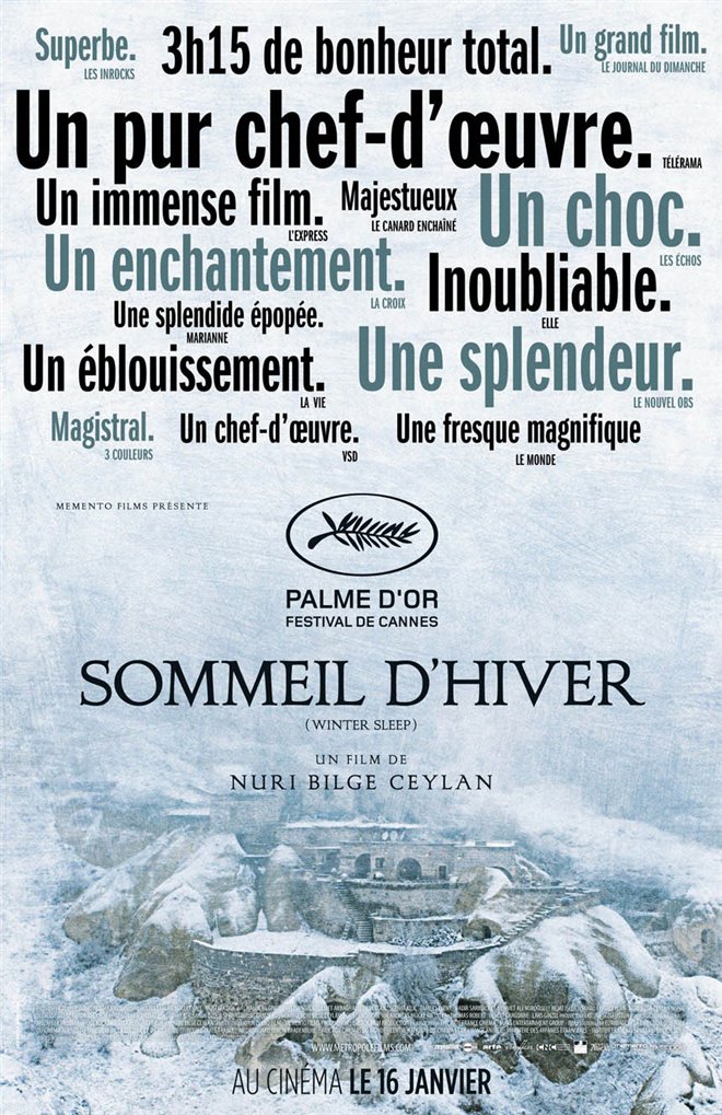 Sommeil d'hiver Large Poster