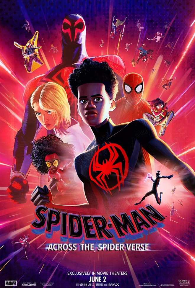 SpiderMan Across the SpiderVerse Movie Poster