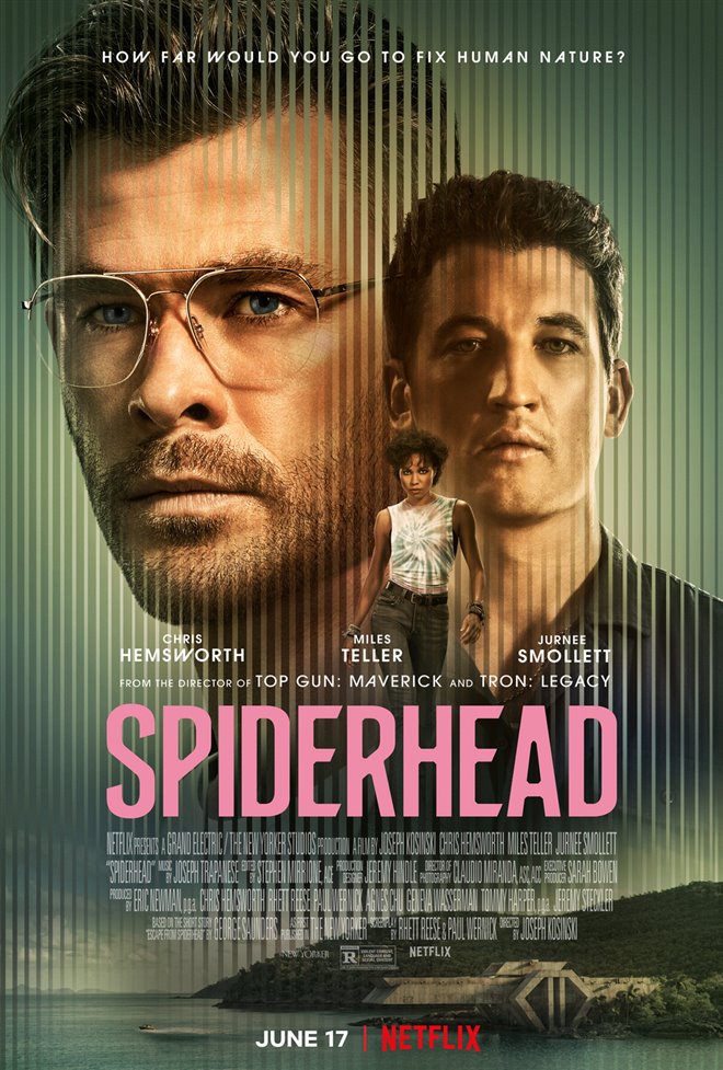 Spiderhead (Netflix) Poster