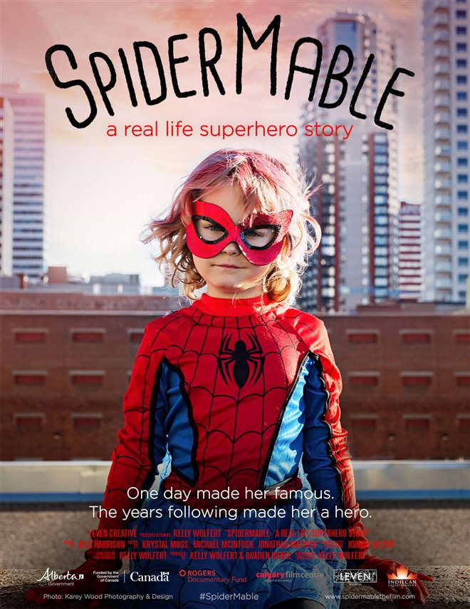 SpiderMable - a real life superhero story Large Poster