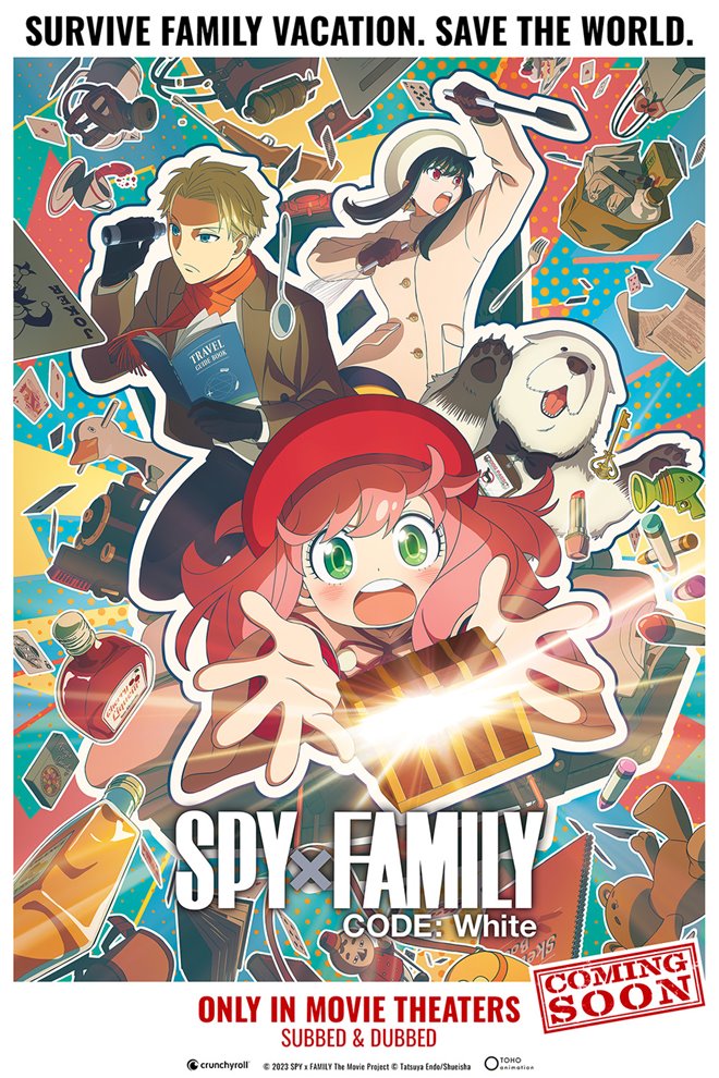 Spy x Family Code: White (Subtitled) Large Poster