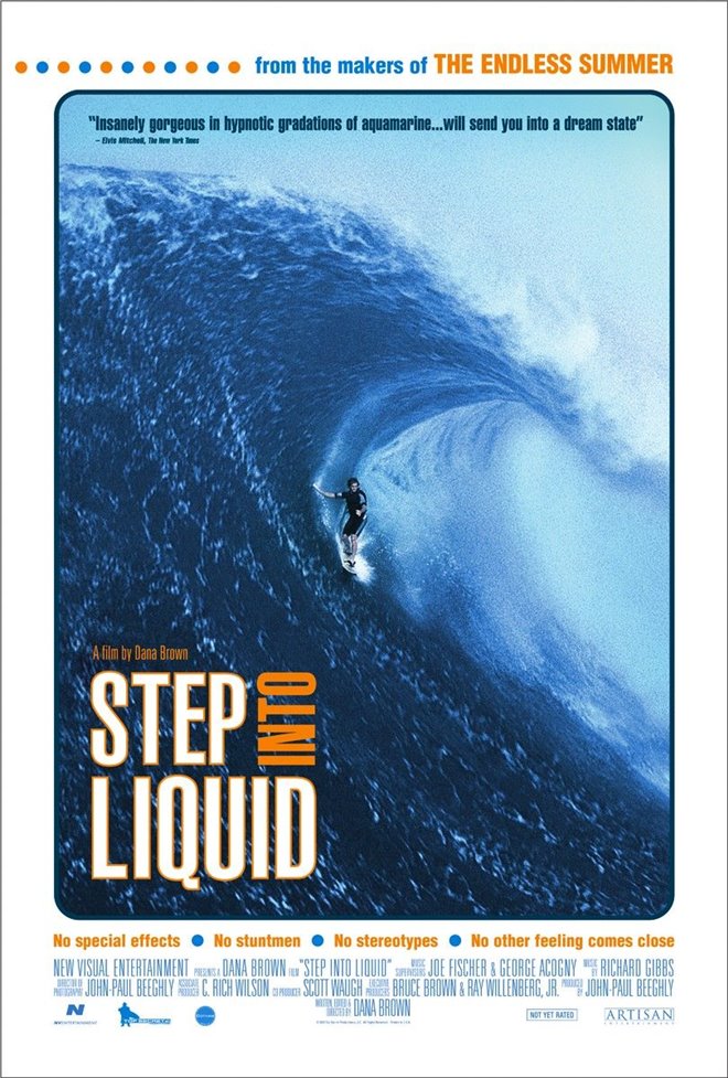 Step Into Liquid Large Poster