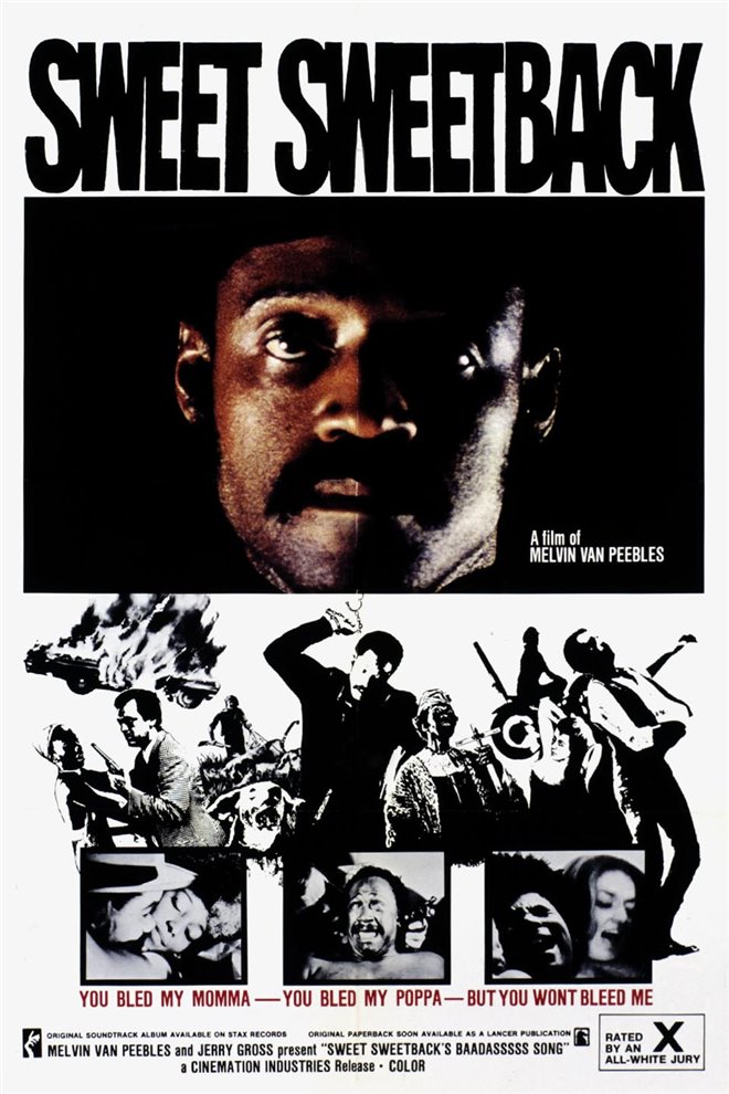 Sweet Sweetback's Baadasssss Song Large Poster