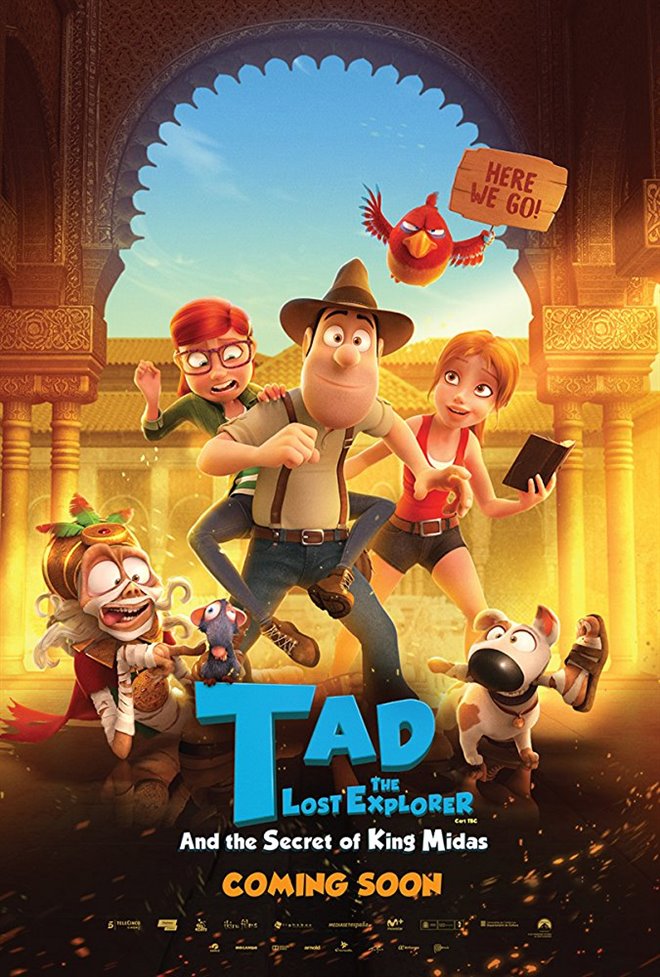 Tad the Lost Explorer and the Secret of King Midas Poster
