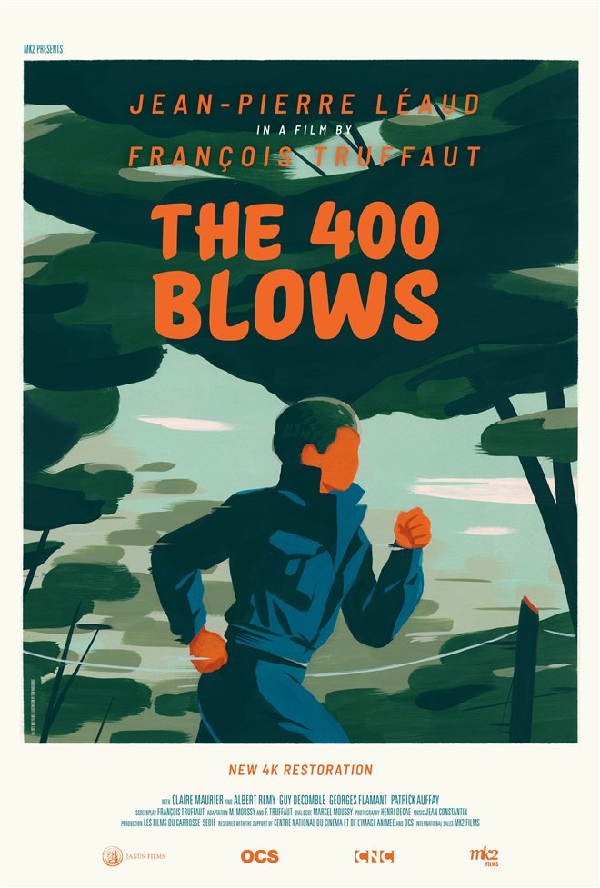 The 400 Blows Large Poster
