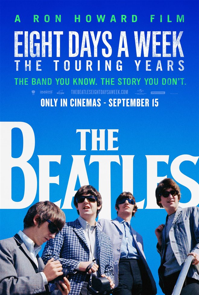The Beatles: Eight Days a Week - The Touring Years Large Poster