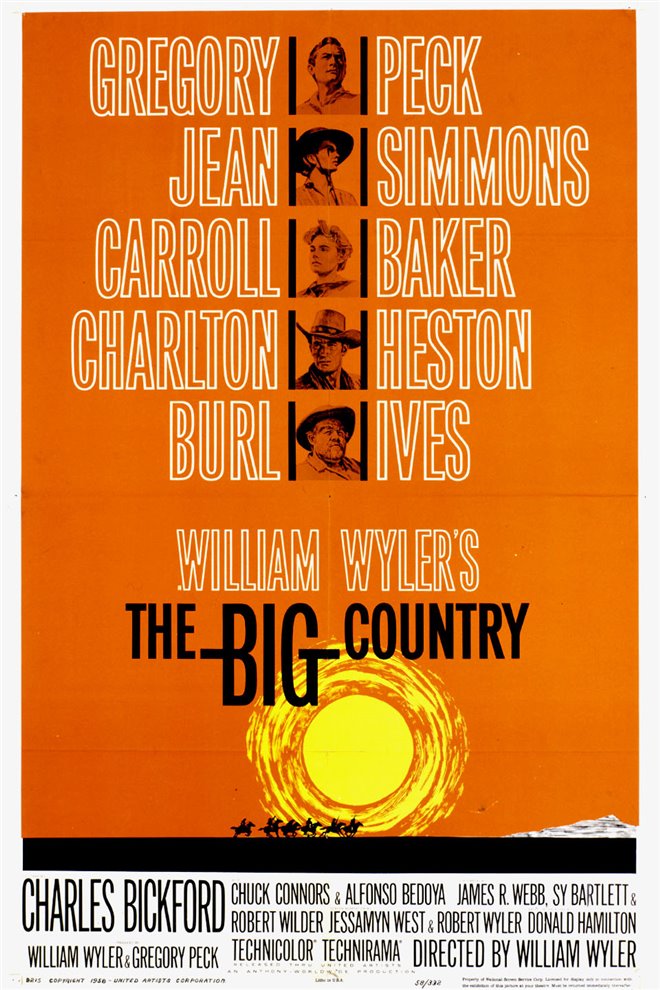 The Big Country Large Poster