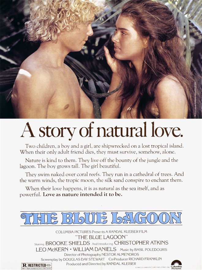 The Blue Lagoon Large Poster