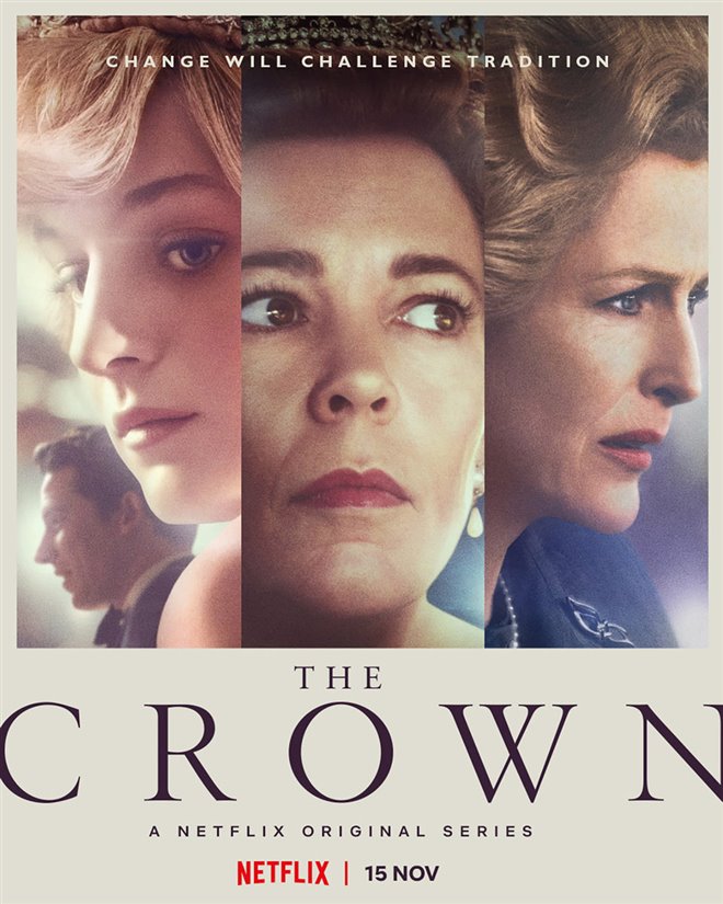 The Crown movie large poster.