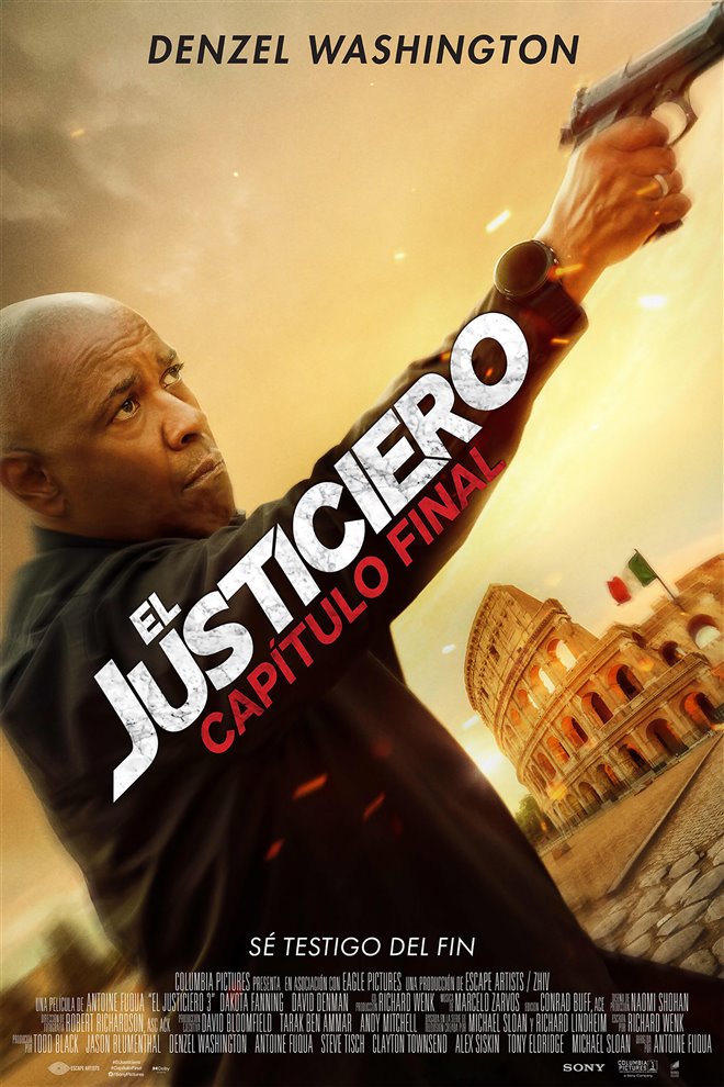 The Equalizer 3 (Dubbed in Spanish) Movie Poster