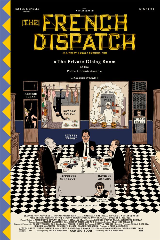The French Dispatch (v.f.) Poster