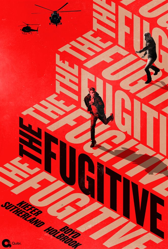 The Fugitive (Quibi) Large Poster