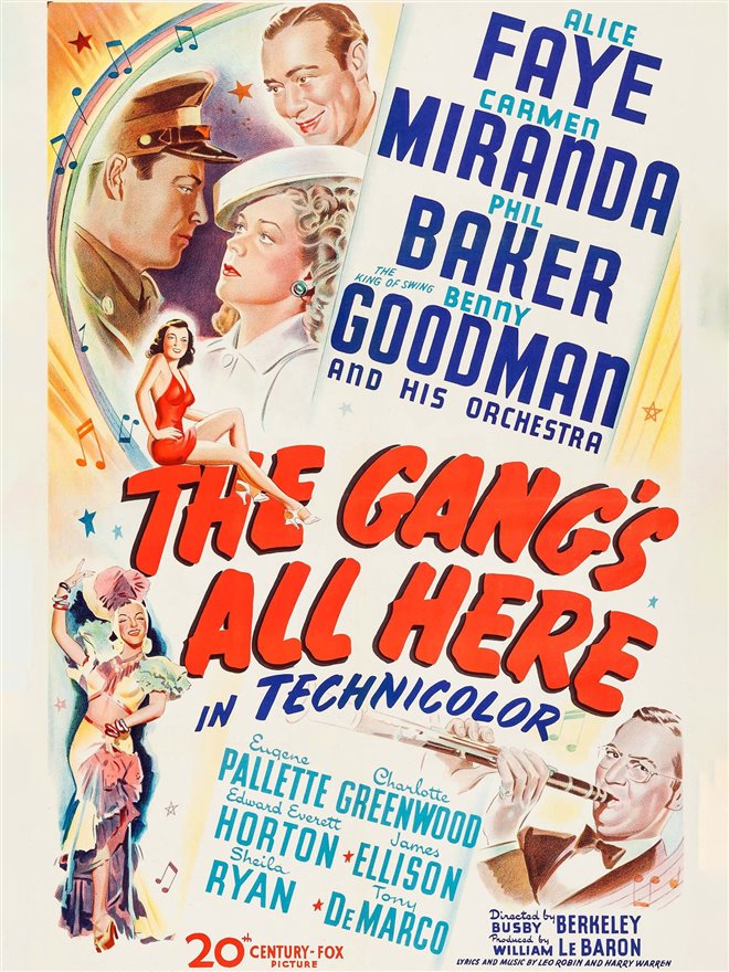 The Gang's All Here Poster