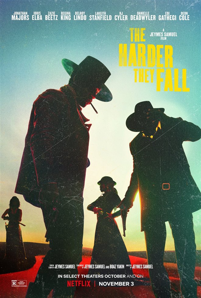 The Harder They Fall (Netflix) Large Poster