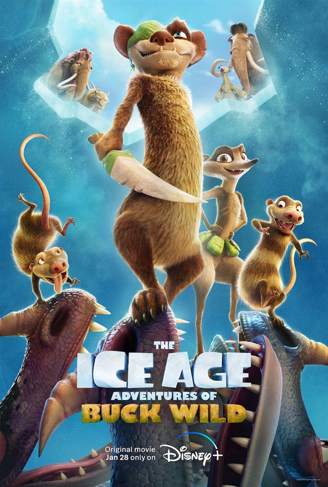 The Ice Age Adventures of Buck Wild (Disney+) Large Poster