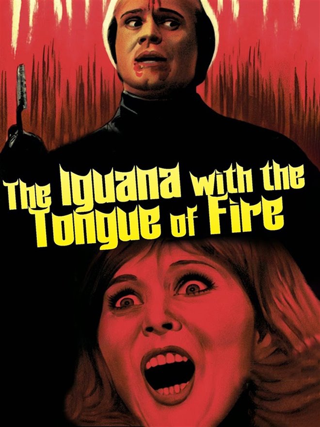 The Iguana with the Tongue of Fire Large Poster
