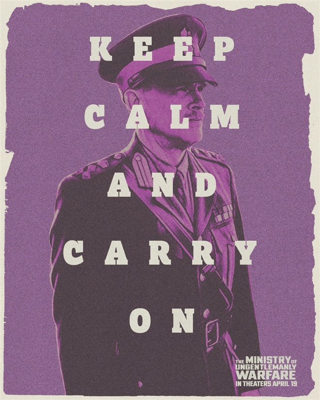 The Ministry of Ungentlemanly Warfare Poster