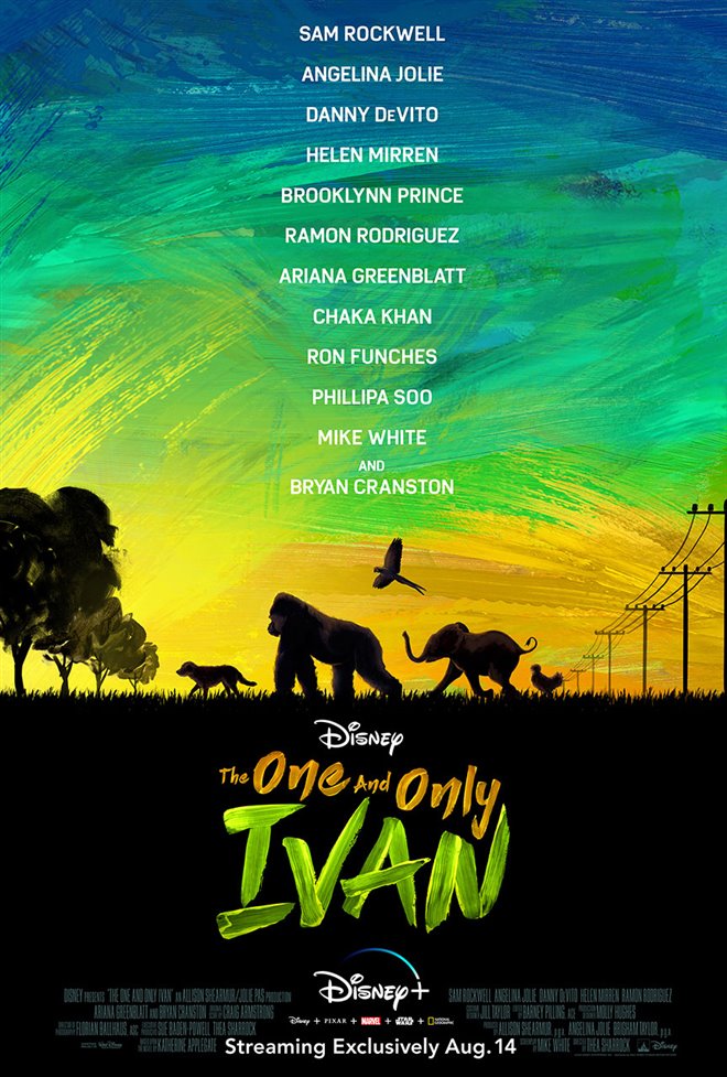 The One and Only Ivan (Disney+) Poster