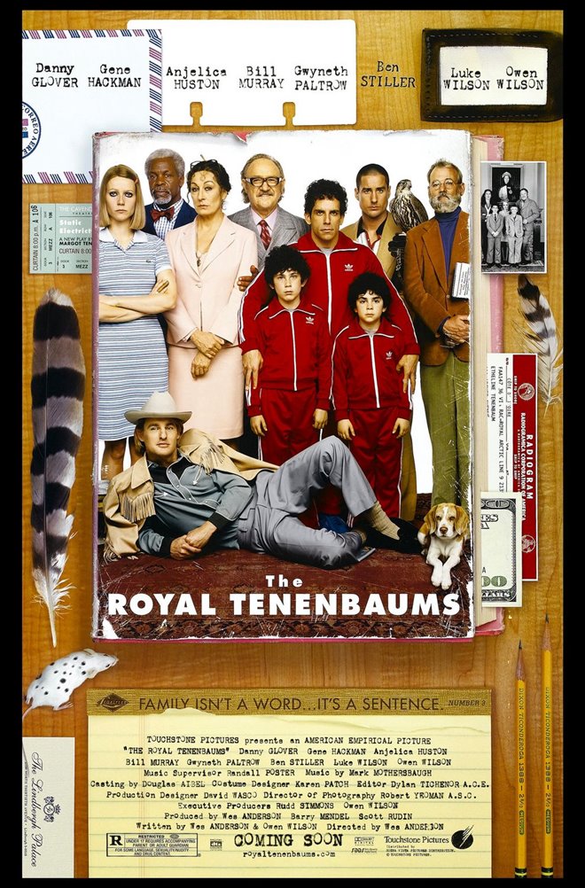 The Royal Tenenbaums Large Poster