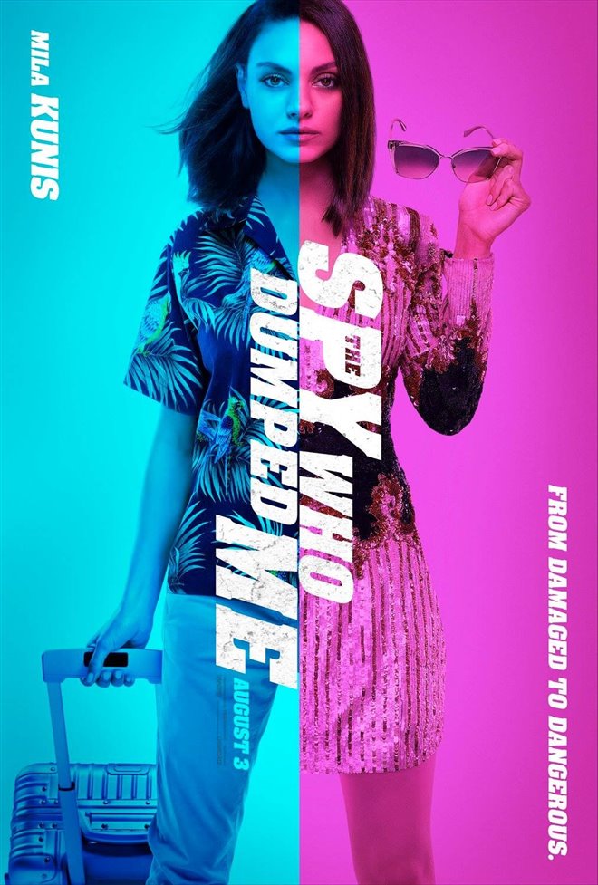 The Spy Who Dumped Me Poster