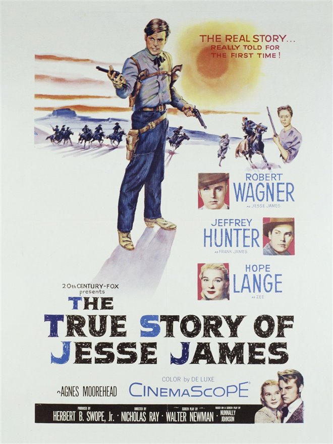 The True Story of Jesse James Large Poster