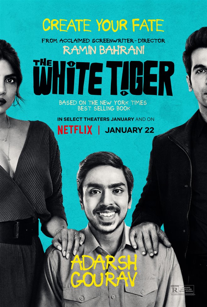 The White Tiger (Netflix) Poster