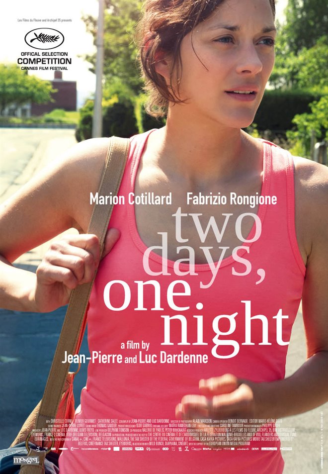 Two Days One Night Movie Poster 