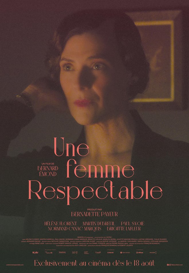 Une femme respectable Large Poster