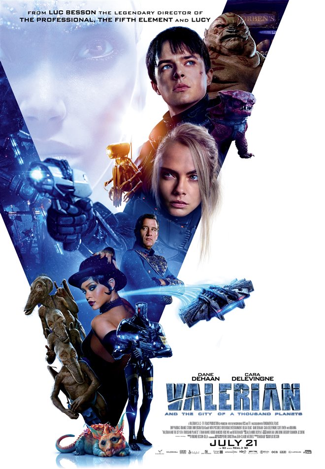 Valerian and the City of a Thousand Planets Large Poster
