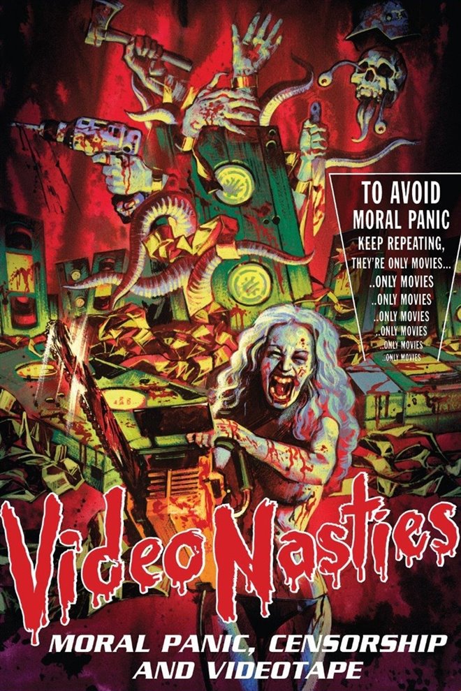 Video Nasties: Moral Panic, Censorship and Videotape Large Poster