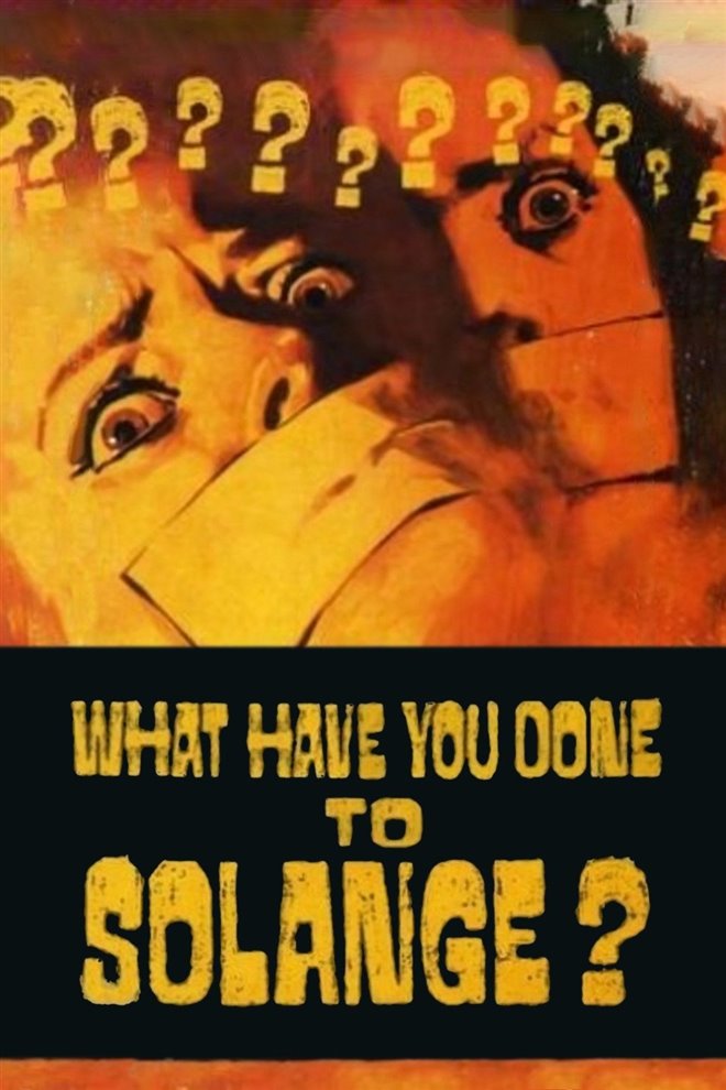 What Have You Done to Solange? Large Poster
