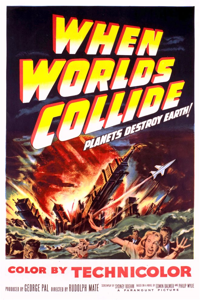When Worlds Collide Large Poster