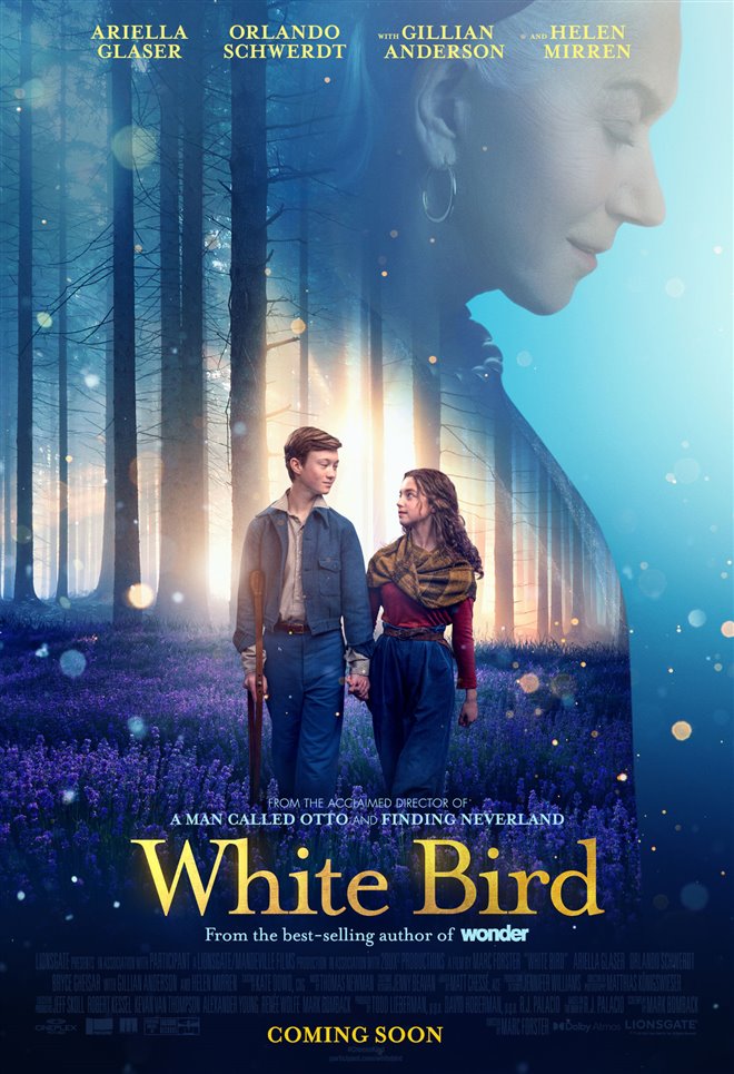 White Bird Large Poster